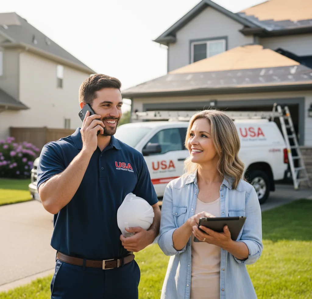 USA Roof Repair Experts customer support in Mesilla